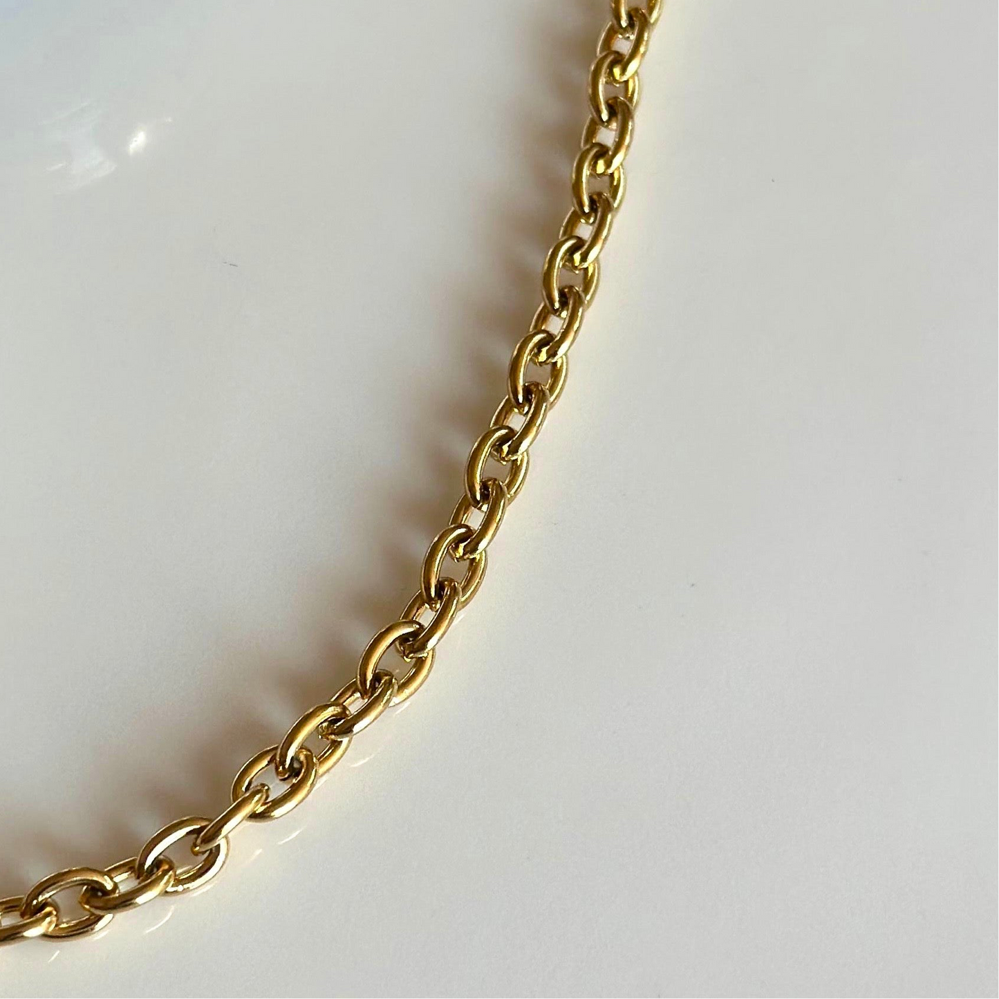 Oval Zincir Bileklik