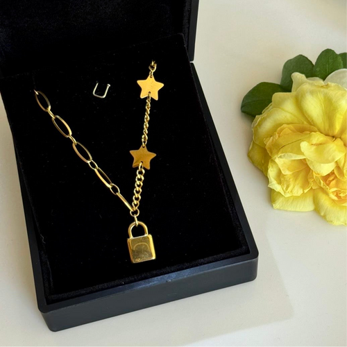 Yıldız Kilit Kolye