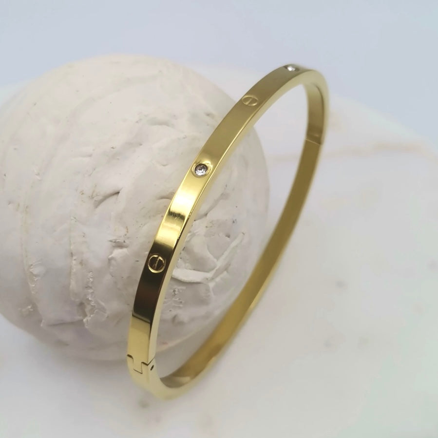 Cartier Zirkon Taşlı Kelepçe