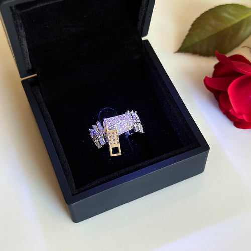 Fermuar Silver Yüzük