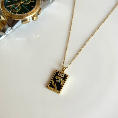 Unisex Tarot Kolye