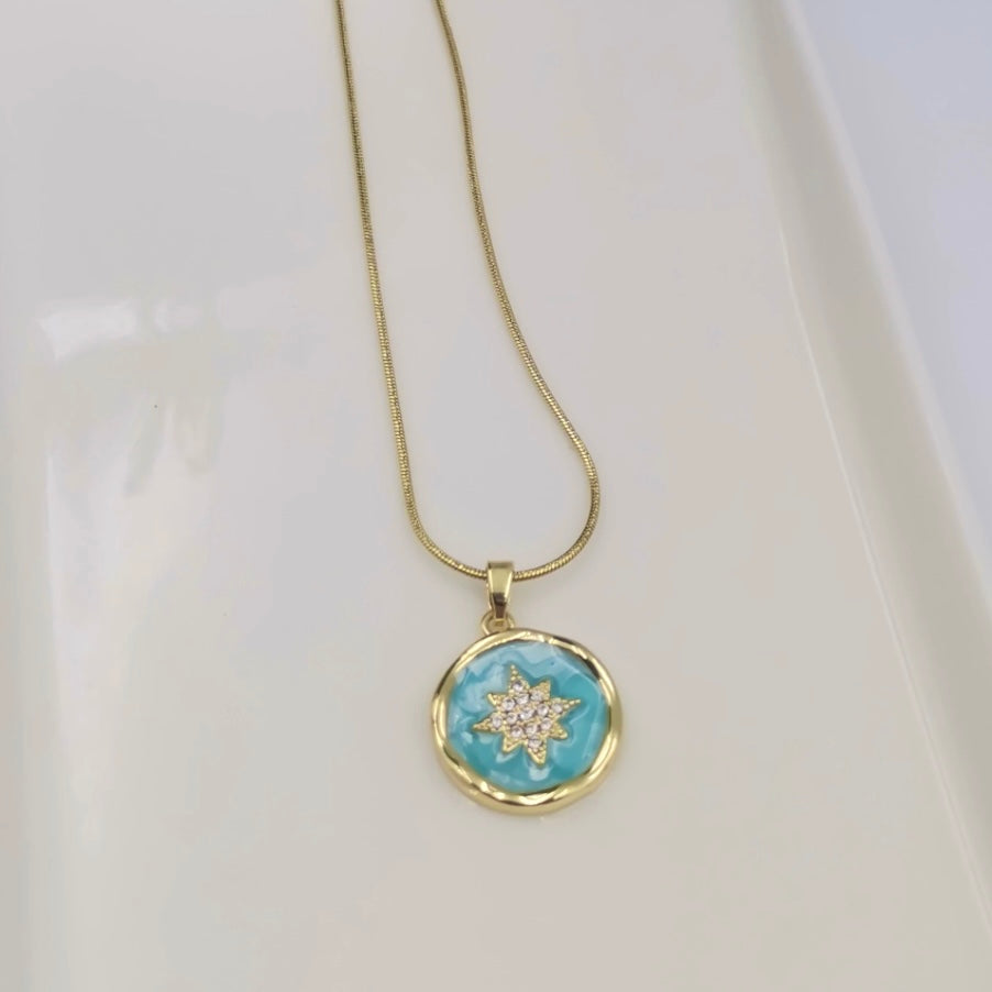 Kuzey Yıldızı Sanat Kolye