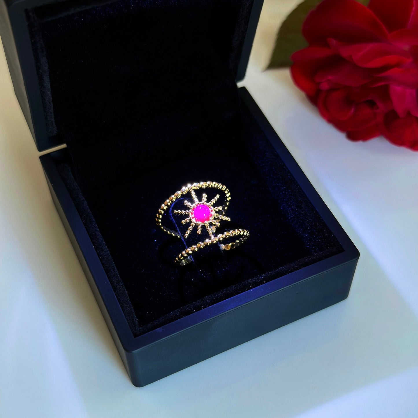 Güneş Detay Yüzük