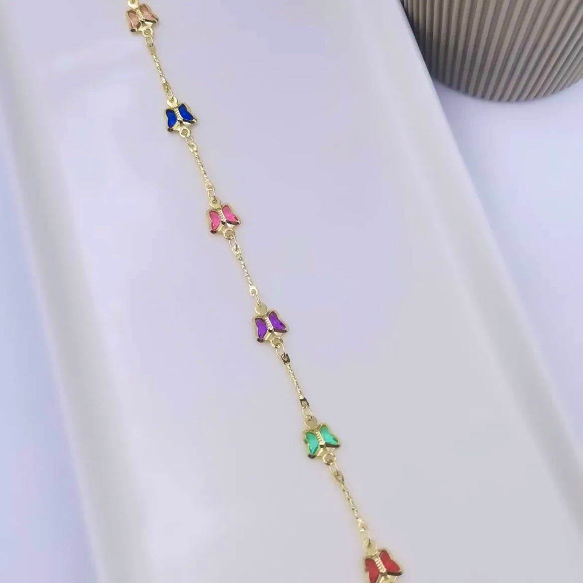 Kelebek Zirkon Taş Bileklik