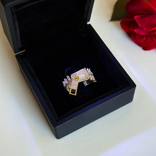 Fermuar Gold Yüzük