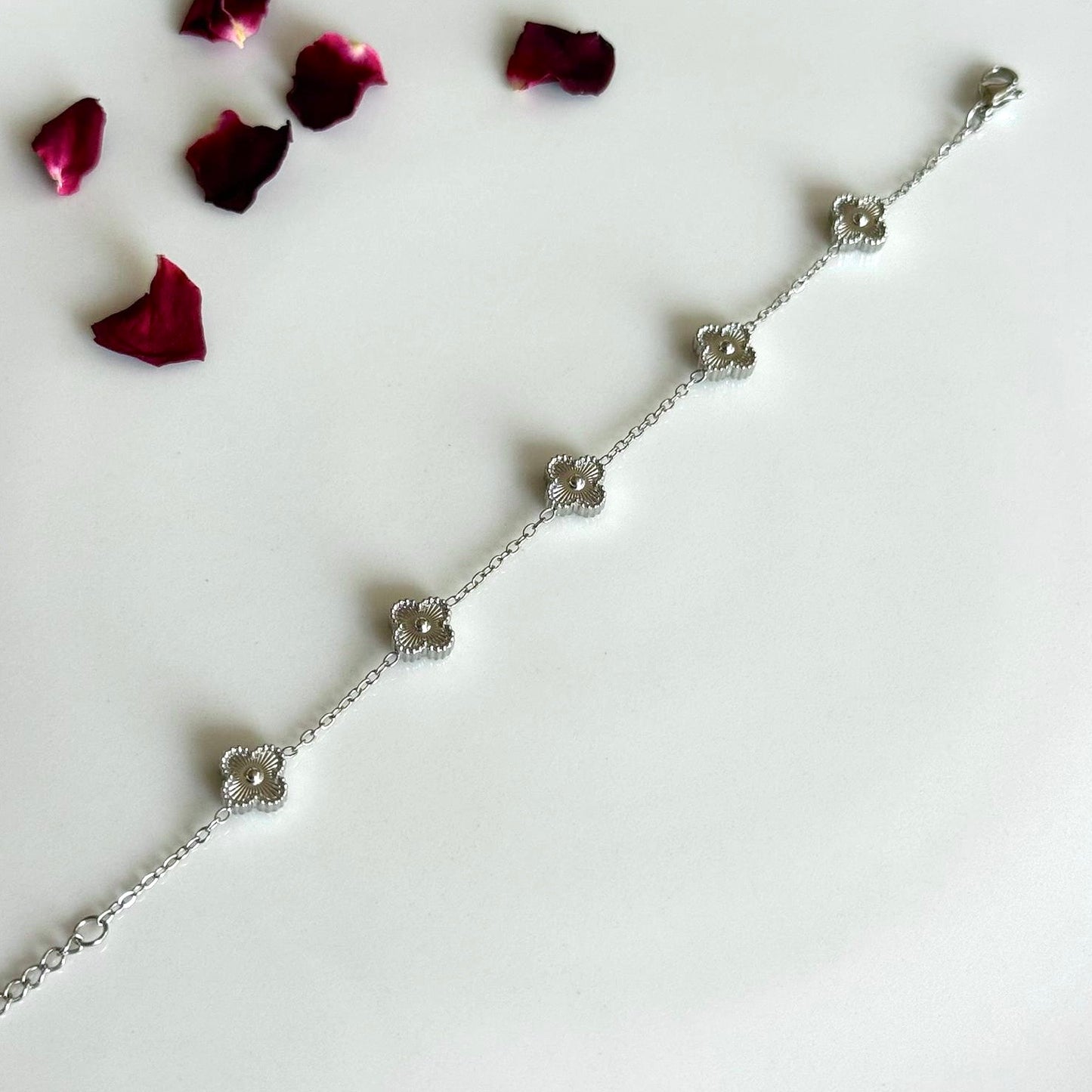 V.Cleef Silver Bileklik