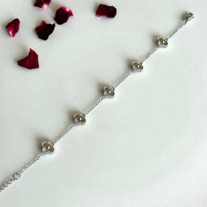 V.Cleef Silver Bileklik