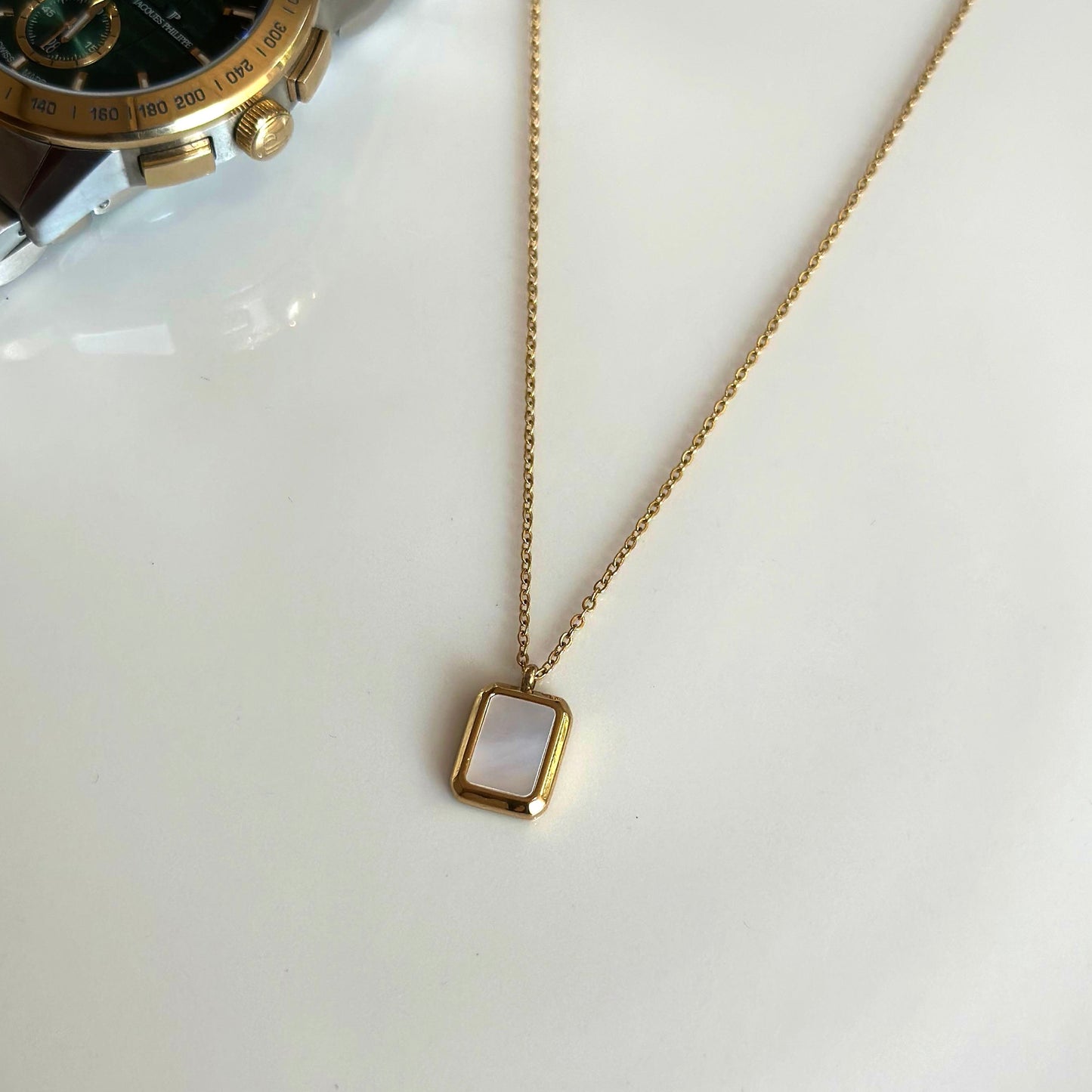 Unisex Doğal Taş Kolye