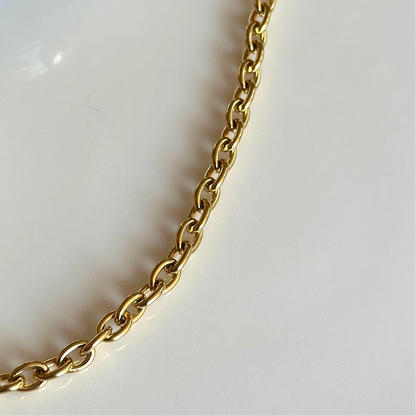 Oval Zincir Bileklik