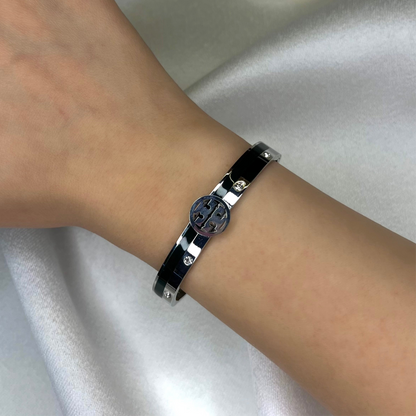 Haki Şerit & Taşlı Kelepçe