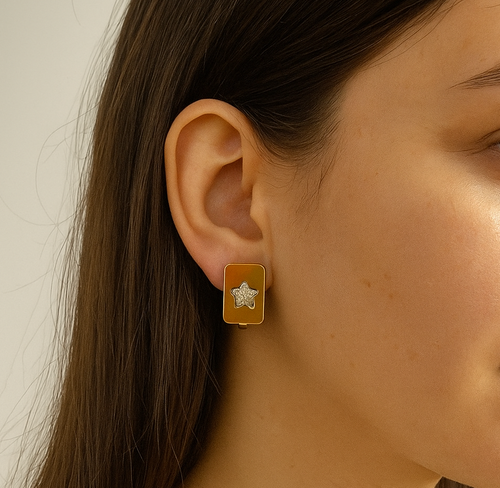 Yıldız Detay Küpe